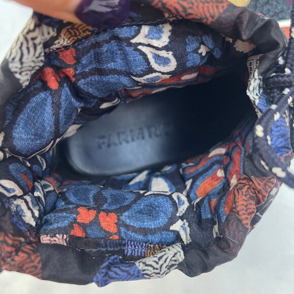 NIB Farm Rio Lug Sole Puffer Bootie Platform Pineapple Flower Moon Boots 6 - Picture 11 of 13